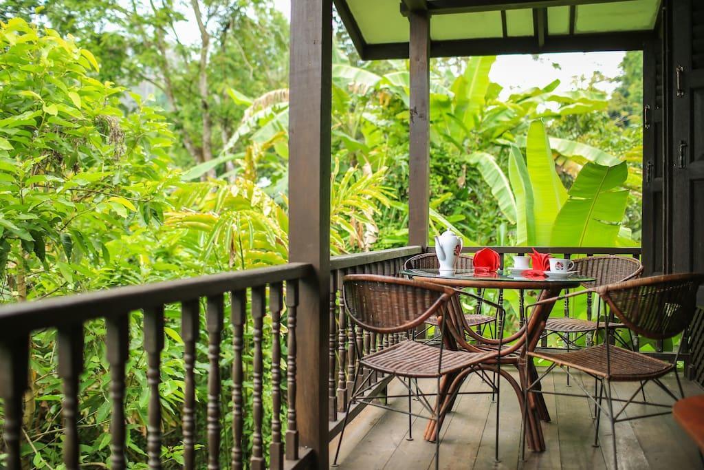 Villa Sri Kampung Куах Екстер'єр фото